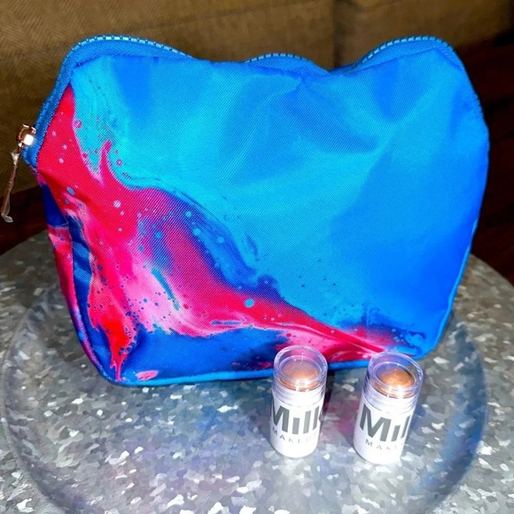 NWT Makeup Bundle 3 piece/Sealed MILK Makeup/Sephora HIGHLIGHTER LIT - Picture 1 of 9